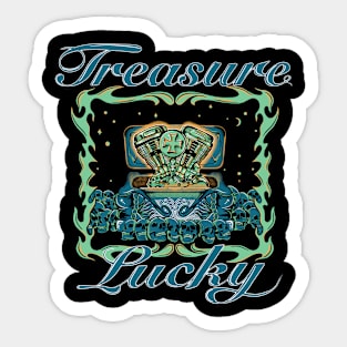 Treasure Lucky Sticker